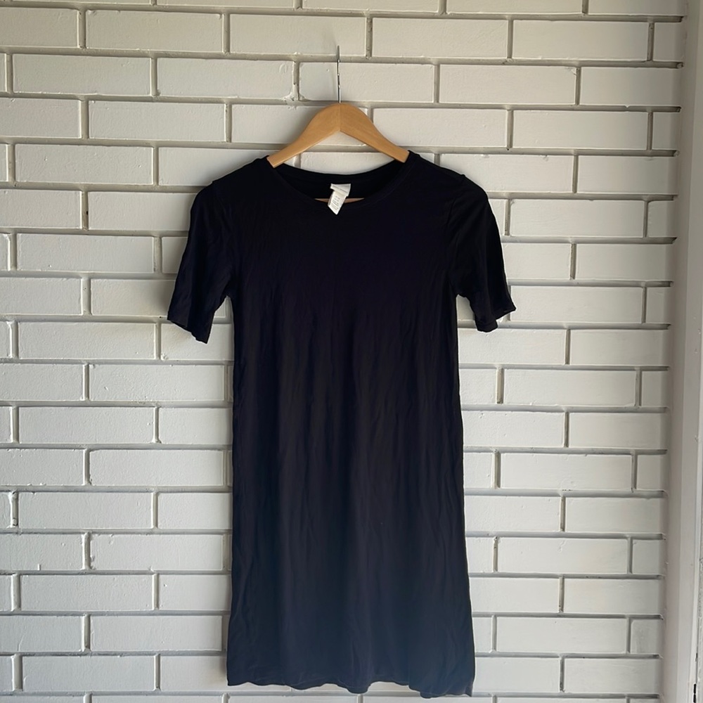 H&M | Black T-Shirt Dress